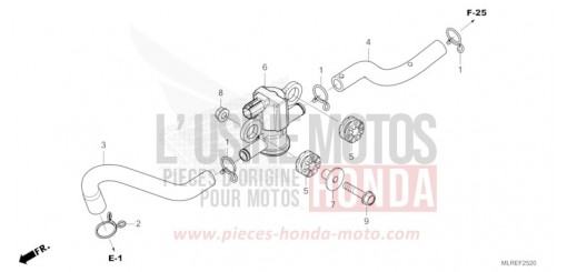 ELECTROVANNE INJECTION D'AIR CB500FAR de 2024